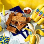 Pre Workout Chiquita Banana Bread Protein Bars