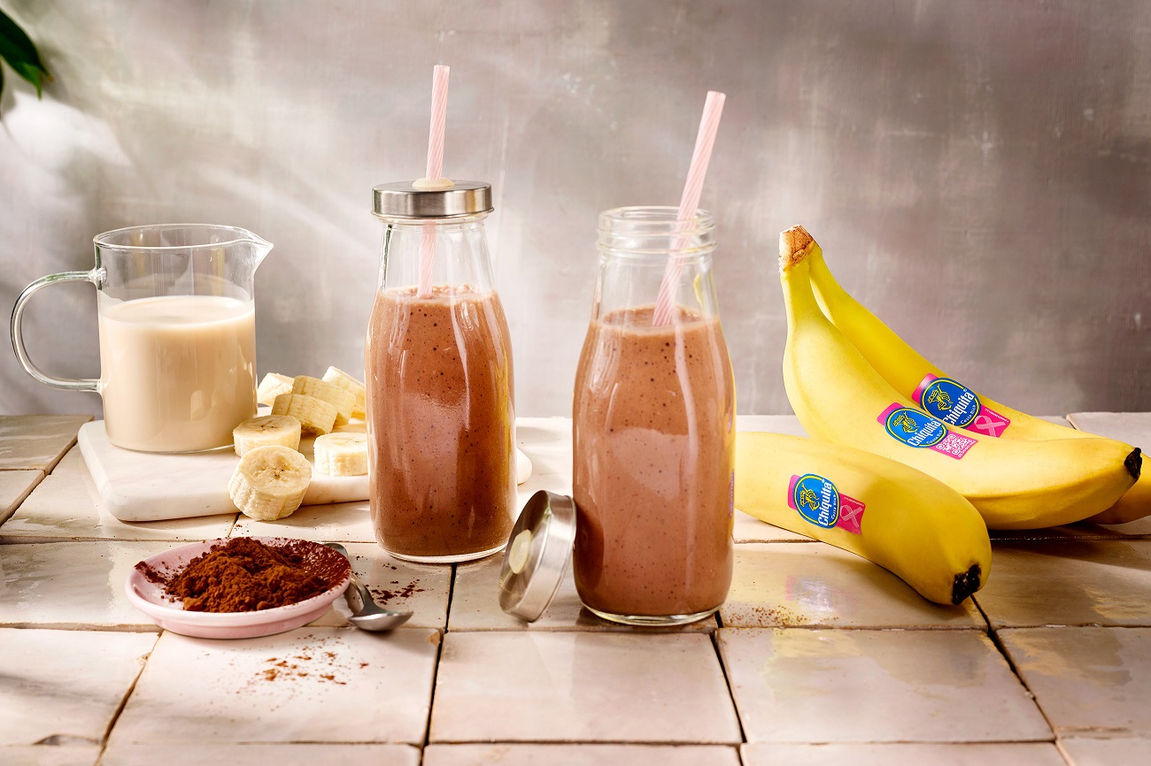 Mausteinen Chiquita banaani ja kaakao smoothie