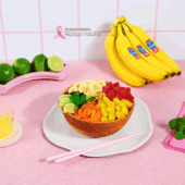 Trooppinen bowl Chiquita-banaaneista