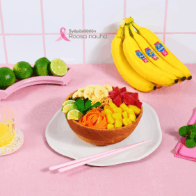 Trooppinen bowl Chiquita-banaaneista