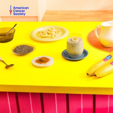 Chiquita-banaani- ja Chiansiemenvanukas