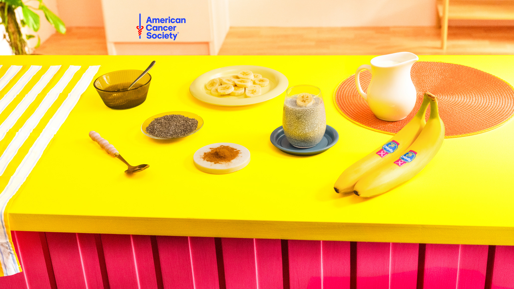 Chiquita-banaani- ja Chiansiemenvanukas