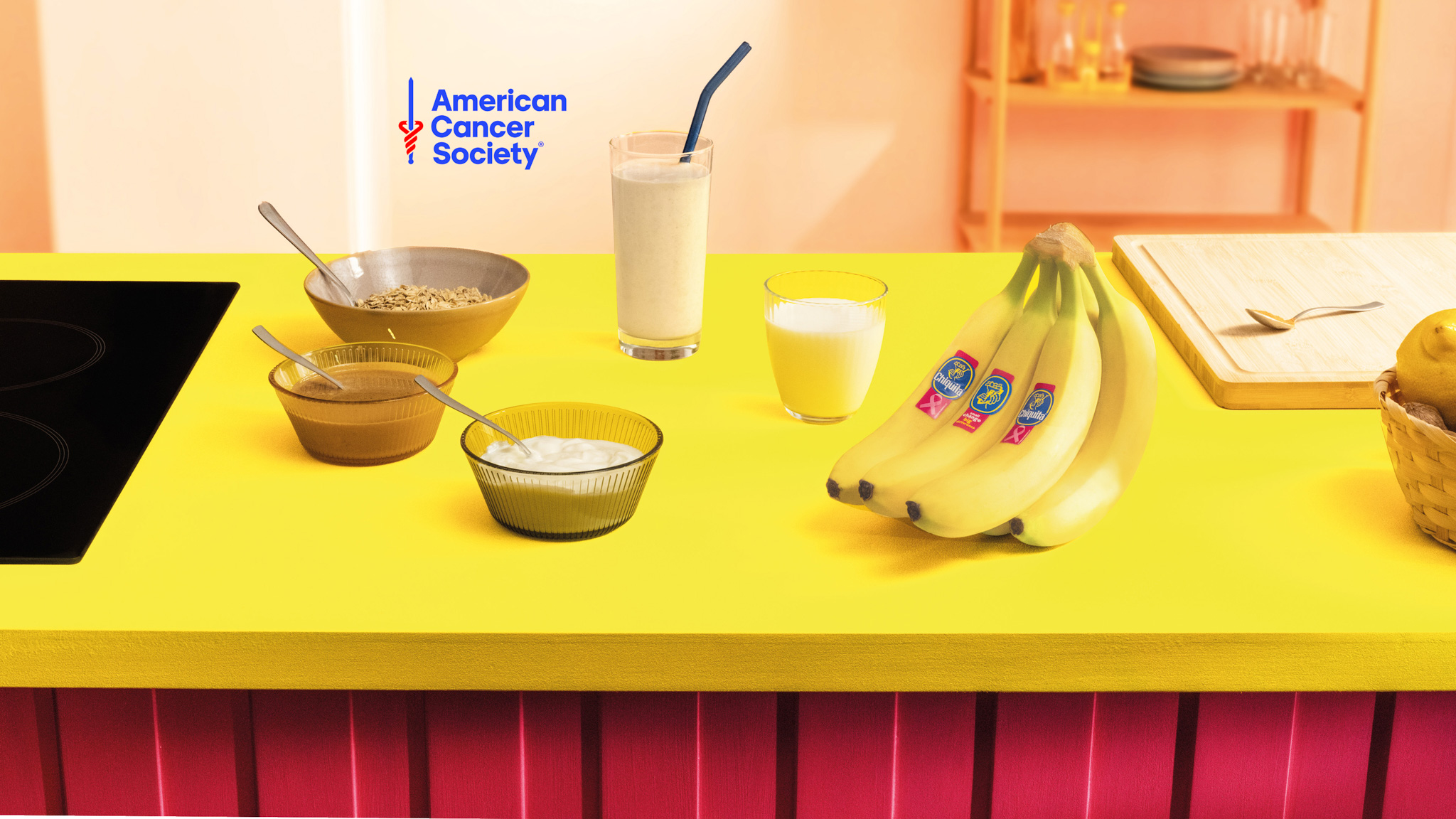 Chiquita-banaani-, Jogurtti- ja Maapähkinävoismoothie